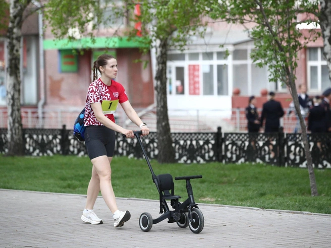 Главное — спортивный настрой | Источник: Александр Ощепков / NGS.RU