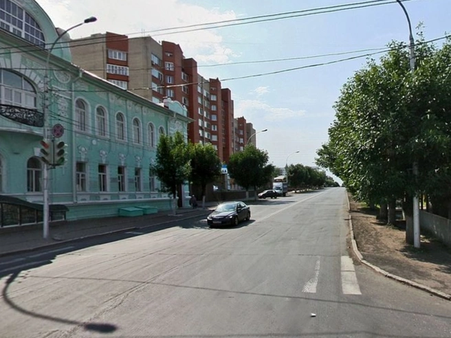 Перекресток Пушкина и Карла Маркса не всегда был таким оживленным | Источник: «Яндекс Карты»