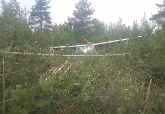 Рязанский самолет до сих пор не поднят из псковского болота | ya62.ru