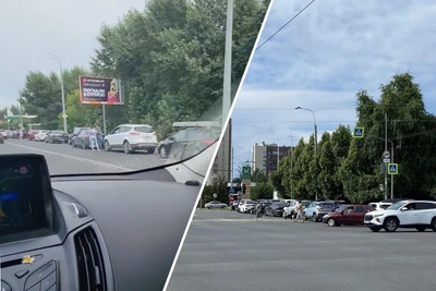 «Три часа стоим и молимся»: очереди за бензином в Казани