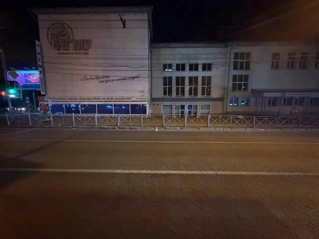 ДТП произошло вчера возле новосибирского государственного медицинского университета | Источник: ГАИ по Новосибирску