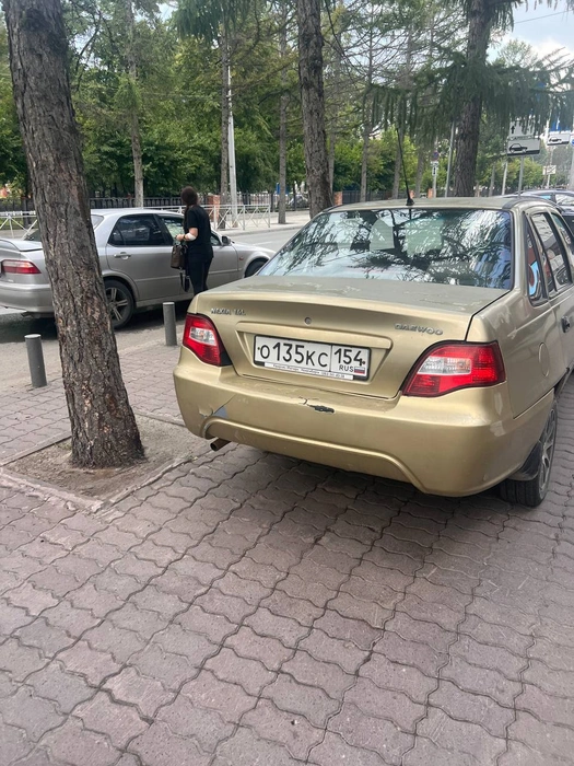 Еще один Daewoo — на этот раз седан | Источник: читательница НГС