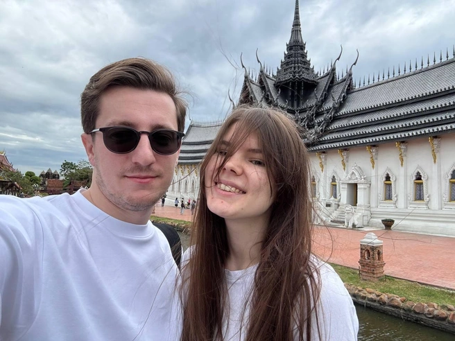 Александр с женой Ксенией | Источник: Личный архив Александра Дьяконова