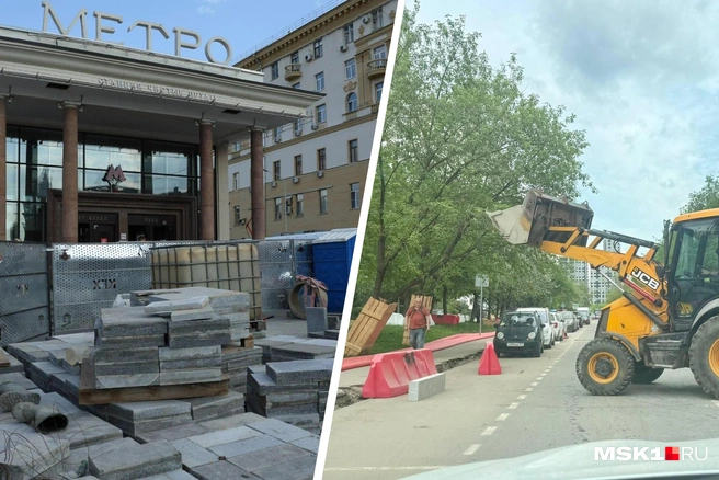 Сезон благоустройства стартовал в Москве. Что об этом думают жители? | Источник: Артем Устюжанин / MSK1.RU, Марина / читательница MSK1.RU