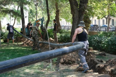 В Морском саду обновят систему полива