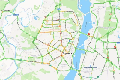 Воронеж 4 марта: утренние пробки и гололед на дорогах