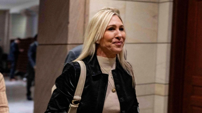 Грин обвинила Трампа в давлении на спикера Джонсона, чтобы заблокировать голосование. | Источник: mega