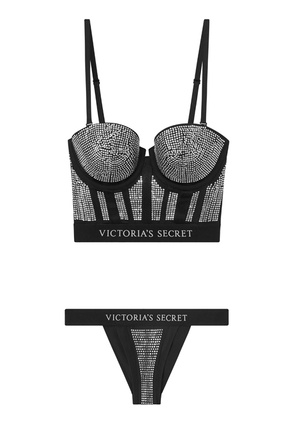 Balmain x Victoria's Secret: бра - 19 399 р., трусы - 2999 р.