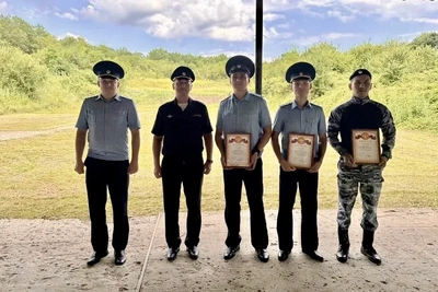 Сотрудники УФССП Калмыкии – бронзовые призёры чемпионата по биатлону