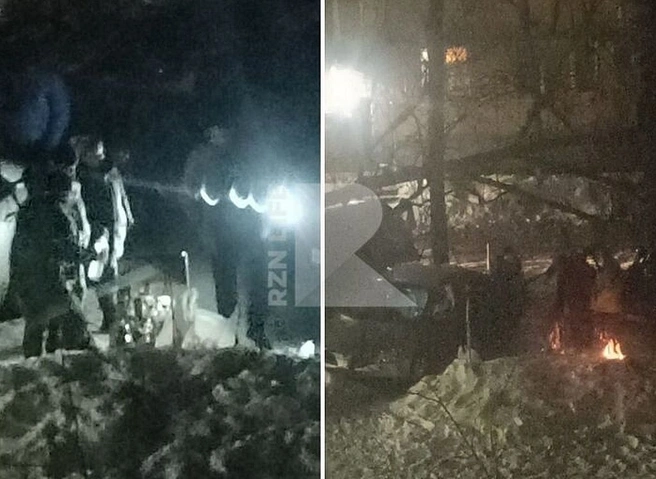 Рязанцы пожаловались на компанию, жарившую ночью в одном из дворов шашлыки под громкую музыку | ya62.ru