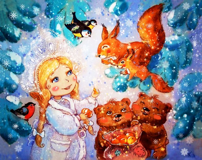 Новогоднее Чудо Рисунок