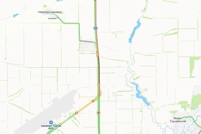 Bus Accident Causes M-4 Traffic Jam Near Rostov