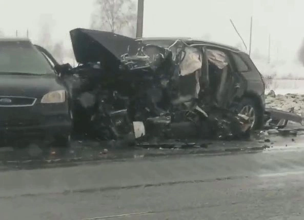 Появилось видео с места смертельной аварии на трассе М5 в Шацком районе | ya62.ru
