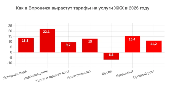 Пока что известны не все новые тарифы | Источник: Алена Воропаева / Voronezh1.ru