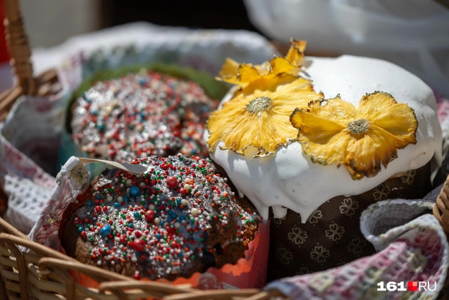 Кулич должен быть не только вкусным, но и красивым | Источник: Евгений Вдовин / 161.RU