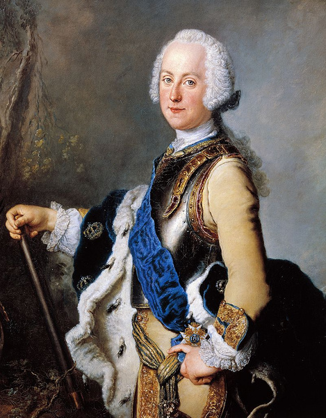 Портрет шведского короля Адольфа Фредерика