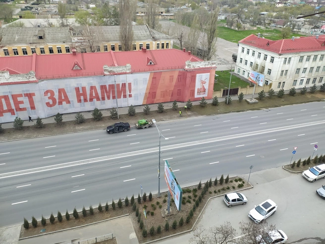 Посев газона должны были завершить до 1 апреля 2025 года | Источник: читатели V1.RU