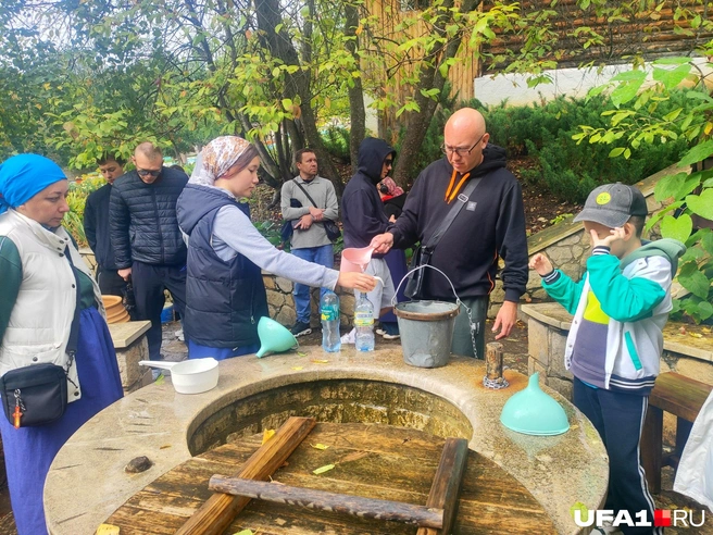 Тут набирают воду | Источник: Марина Каримова / UFA1.RU