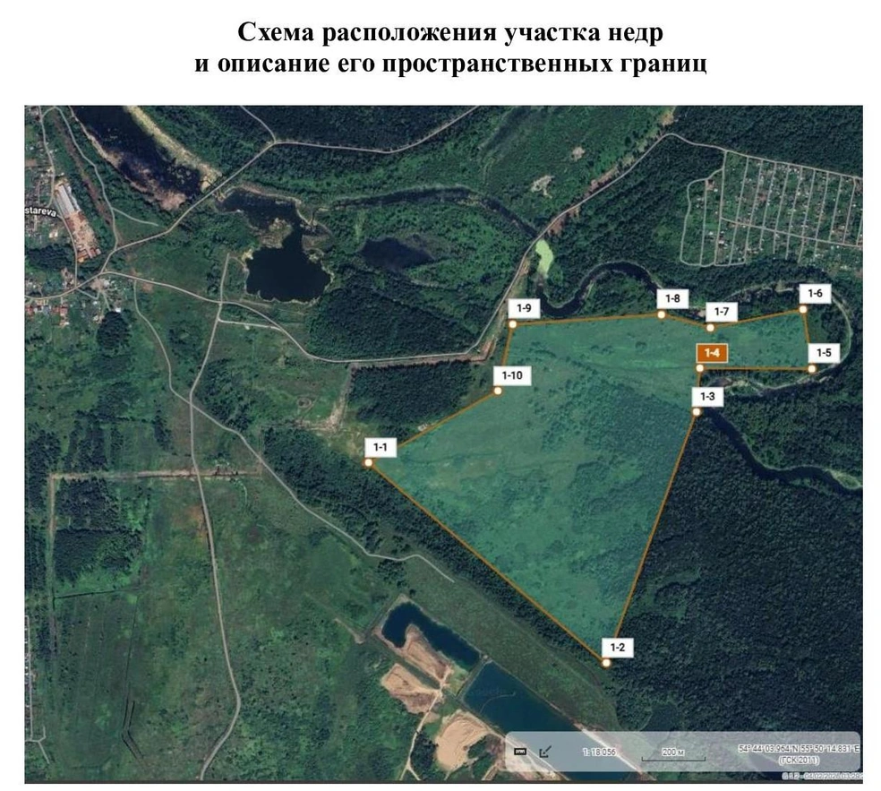 Участок находится возле садов Казарез | Источник: etpgpb.ru