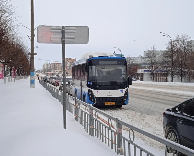 В скором времени город планирует закупить новые автобусы | Источник: Дмитрий Сильнов / 173.RU
