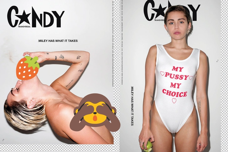 Майли Сайрус для Candy Magazine