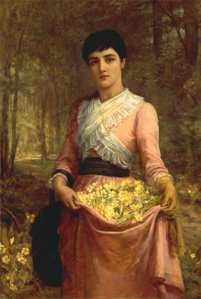 Дочери нашей Империи. Примула. Худ. Эдвин Лонг, 1887 | Источник: Legion Media