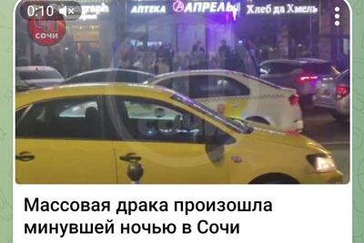 Сочинская полиция опровергла данные о ночной массовой драке