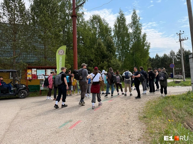 В парк приезжают целыми экскурсионными группами | Источник: Дарья Костомина / E1.RU