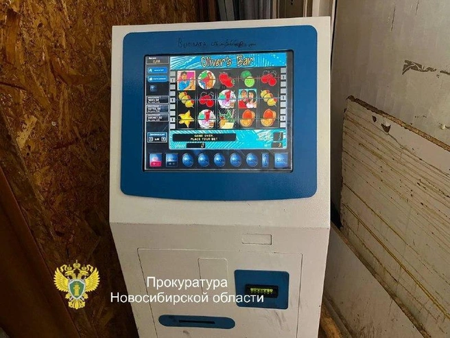В торговой точке были установлены два нелегальных игровых устройства. | Источник: Прокуратура Новосибирской области / Telegram