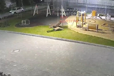 В Нижнем Новгороде наказали водителя за заезд на детскую площадку