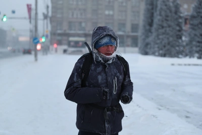 Новая волна морозов в Новосибирской области