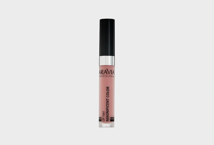 Aravia Professional Тинт-Блеск для губ 2-в-1 Magnificent Color, оттенок 08 красно-коричневый 