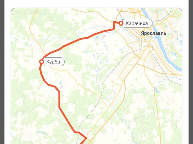 Дополнительный вариант выезда из Ярославля в Москву | Источник: Полина Авдошина / Городские медиа