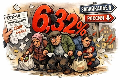 Инфляция в Забайкалье превысила средний показатель по РФ