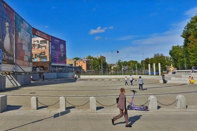 Площадь Темирканова раскопают ради вестибюля метро