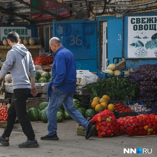 Некоторые продавцы не верят, что рынок снесут | Источник: Наталья Бурухина / NN.RU