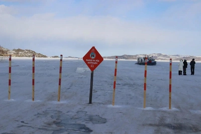 Туристов с Ольхона будут вывозить на хивусах