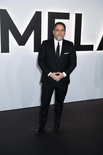 Бретт Ратнер и Мелания Трамп на премьере «Мелании»