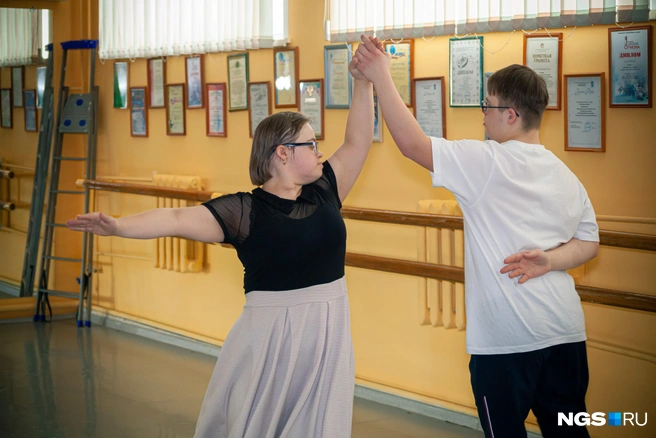 Юлия и Георгий тренируются с прошлого года | Источник: Евгения Глинчикова