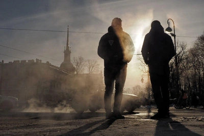 Антициклон принес в Петербург мороз и солнечную погоду