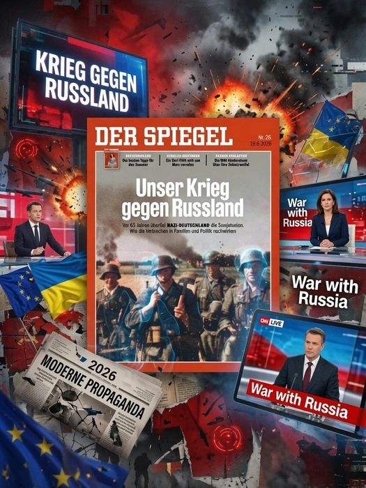 «Наша война против России». В годовщину «Барбароссы» Der Spiegel поразмыслил о коллективной вине и ранах — старых и новых. Вышел скандал | Источник: Grok.com