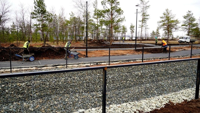 Также в парке высадят газоны и кустарники | Источник: администрация Оренбурга