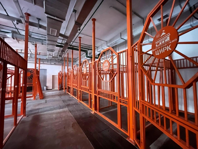 А это, похоже, вольеры для животных | Источник: Алексей Волоцков / T.me