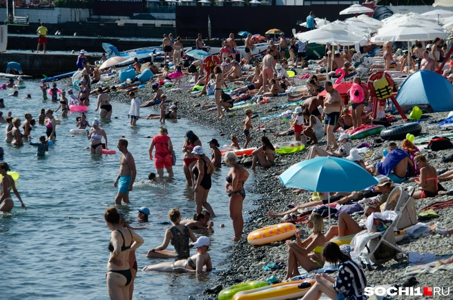Жара настигнет курорт в ближайшие три дня  | Источник: Оксана Витязь / SOCHI1.RU