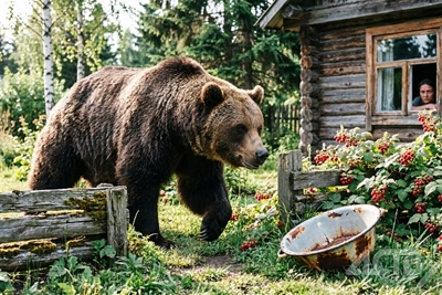 На Сахалине медведи становятся агрессивными из-за брачного сезона