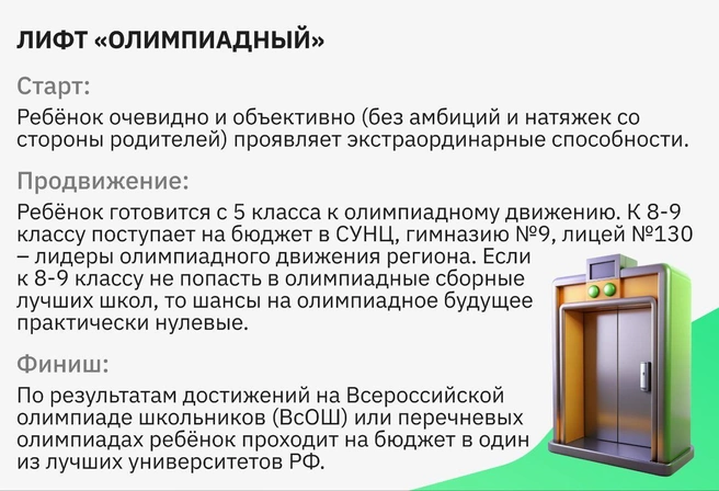 В РФ ежегодно проводятся десятки, если не сотни олимпиад, за которые дается 100 баллов ЕГЭ, а победа на ВсОШ открывает двери в любой университет | Источник: Ирина Калмыкова