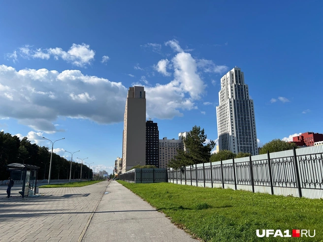 Да, дома, конечно, огромные | Источник: Андрей Бирюков / UFA1.RU