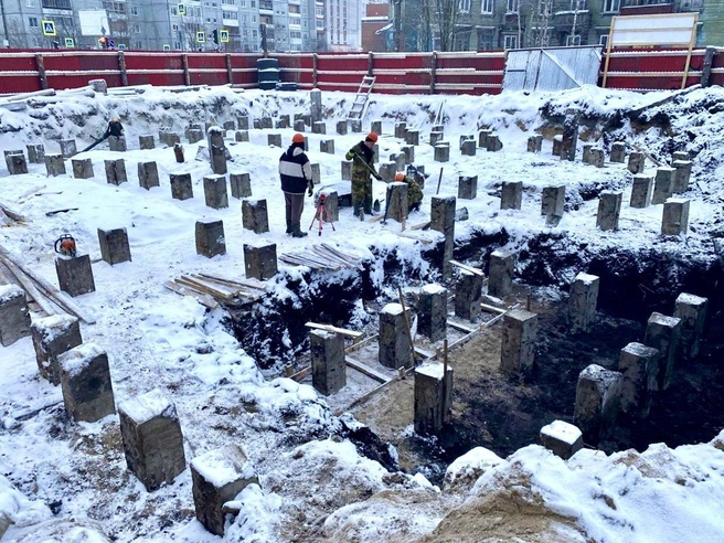 Строители поставили сваи под жилой комплекс «Квартал А6440»  | Источник: А6440
