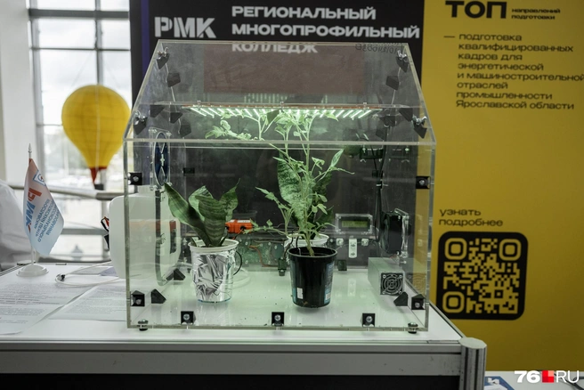 Региональный многопрофильный колледж продемонстрировал новые технологии | Источник: Александр Куренной / 76.RU