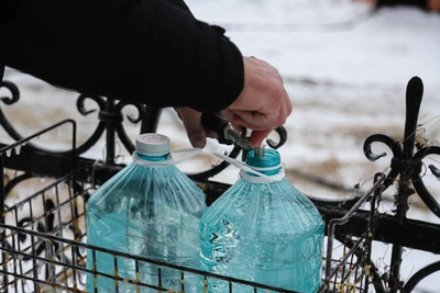 График раздачи святой воды в Томске на Крещение